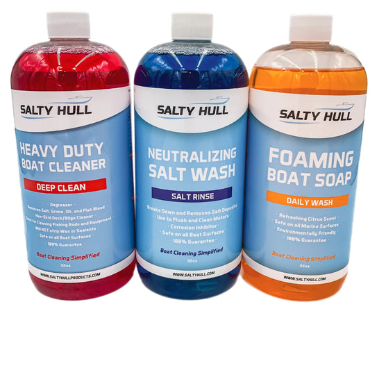 Foaming Boat Soap / Heavy Duty Cleaner / Salt Rinse
