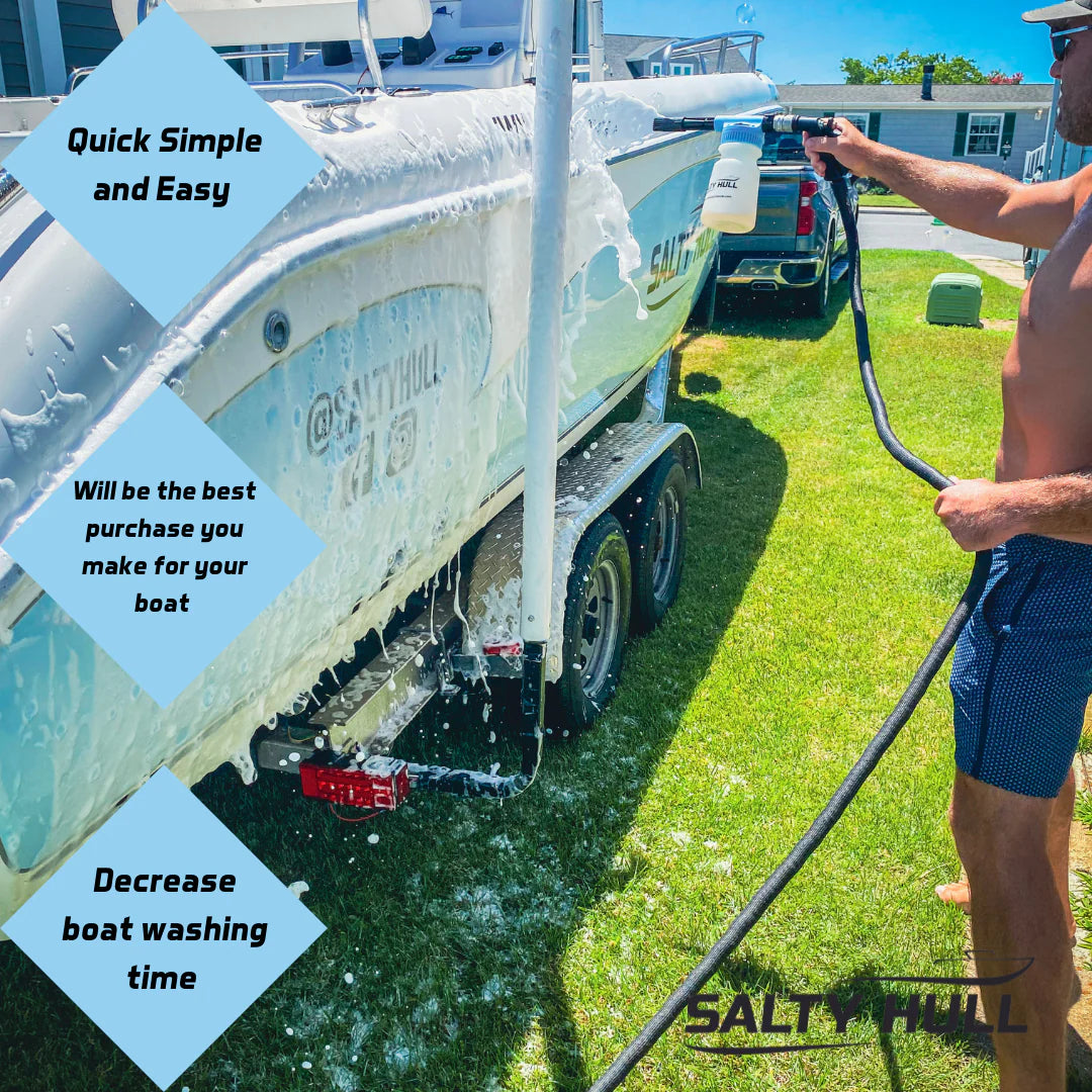 Soap Boat Foam Gun Deluxe Starter Kit / Tournament Series Stainless