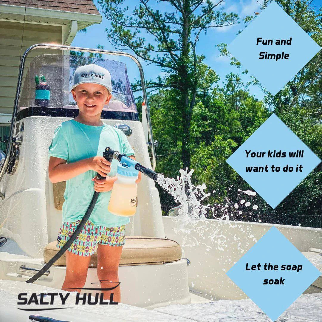 Soap Boat Foam Gun Boat Soap Starter Kit / Stainless Steel Tournament Series - JL Wake